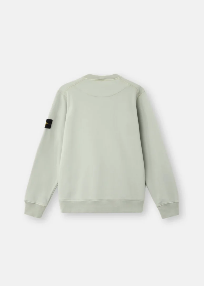 PULL VERT SAUGE COTON STONE
