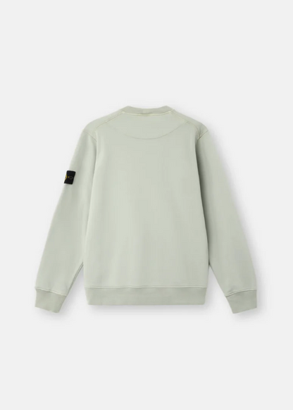 PULL VERT SAUGE COTON STONE