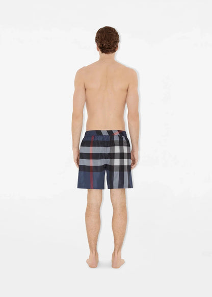 Short de bain Bleu