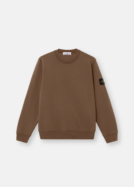 PULL MARRON COTON STONE