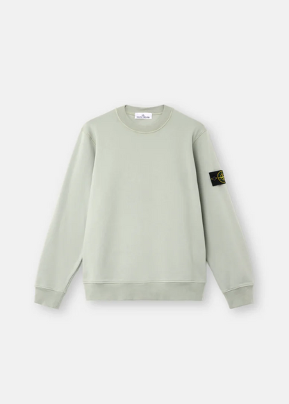 PULL VERT SAUGE COTON STONE