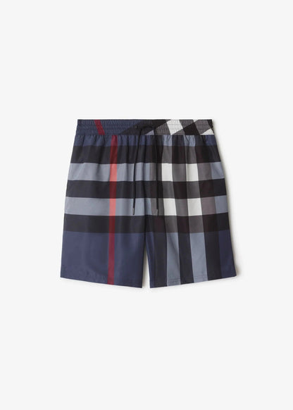 Short de bain Bleu