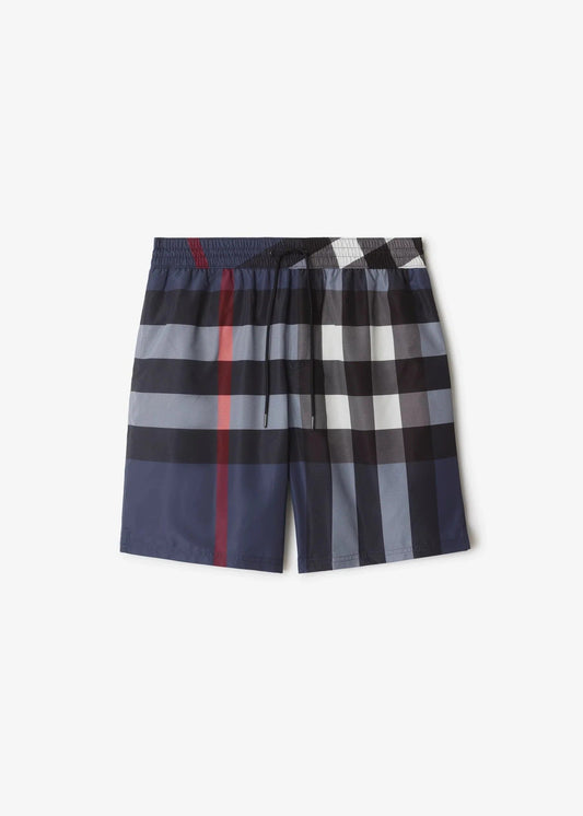 Short de bain Bleu