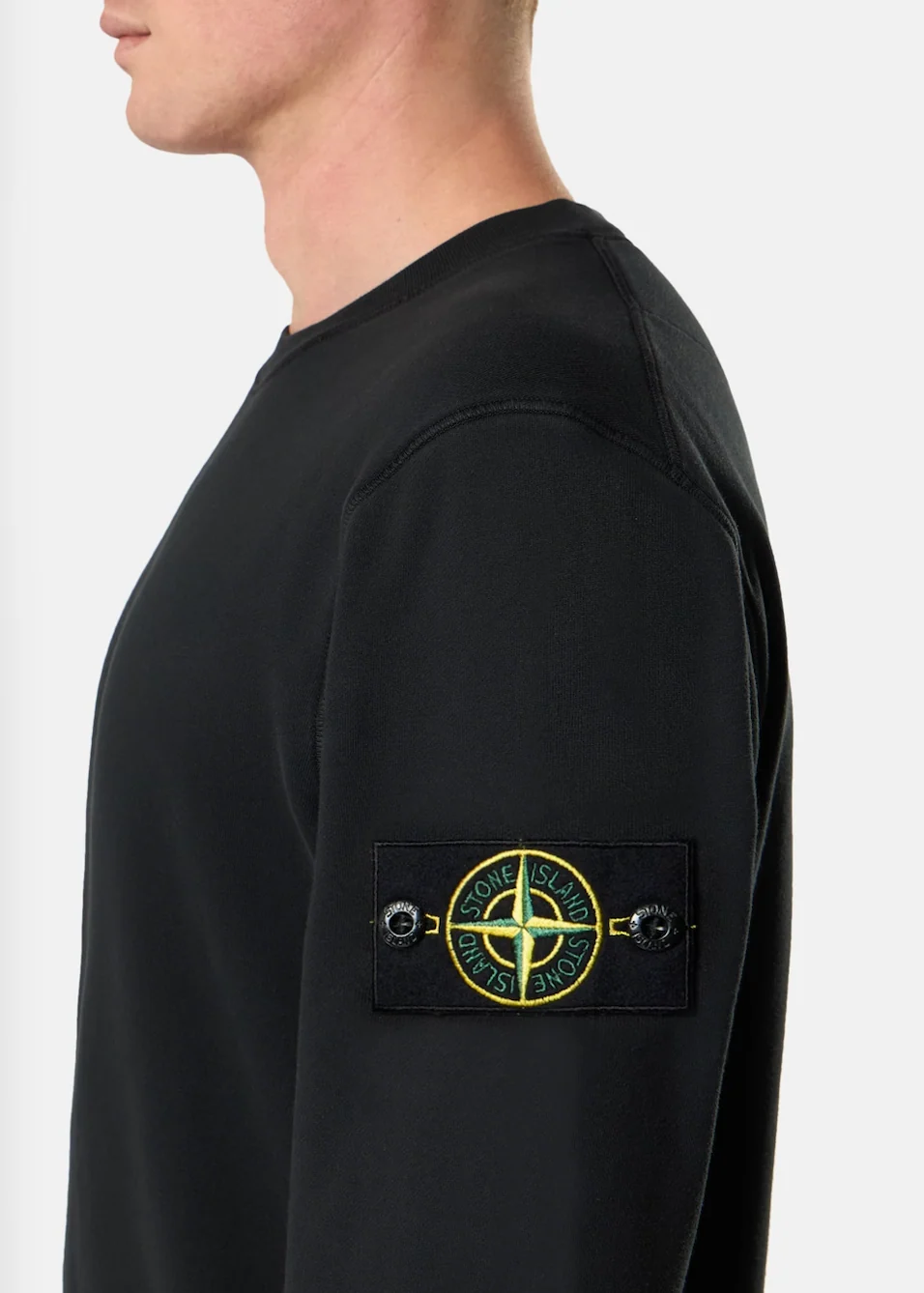 PULL COTON NOIR STONE