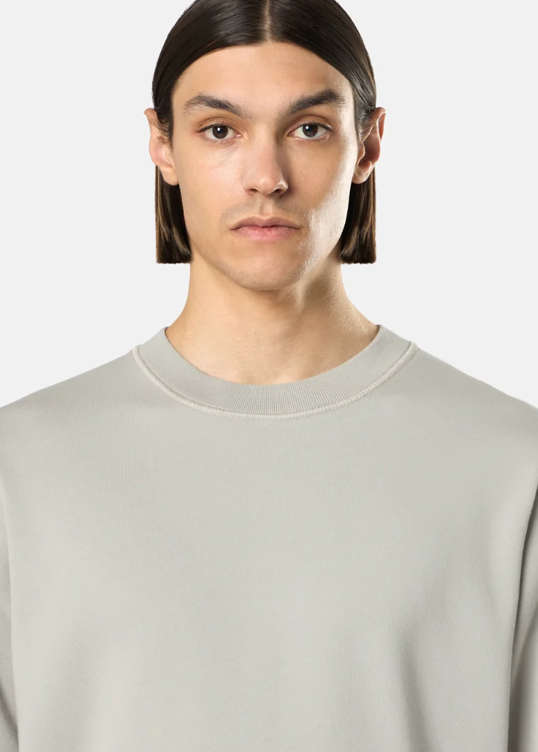 PULL COTON GRIS STONE