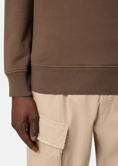 PULL MARRON COTON STONE