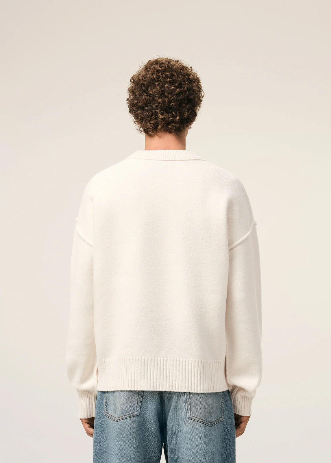 PULL BLANC COL ROND AMl