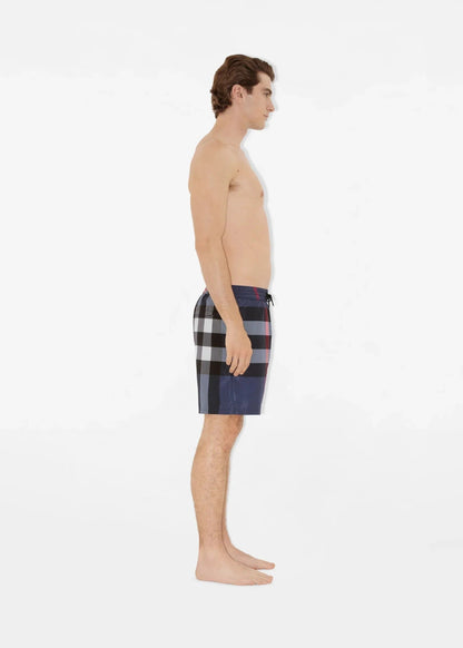Short de bain Bleu